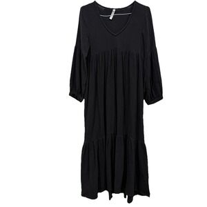 Women's Rachel Pally Black Dress Size Xsmall Xs Cotton